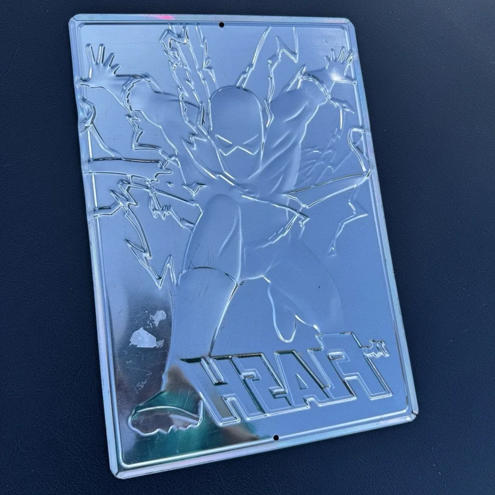 The Flash Wall Decor Tin Sign, Iridescent, Holographic, DC‎ Comics Poster